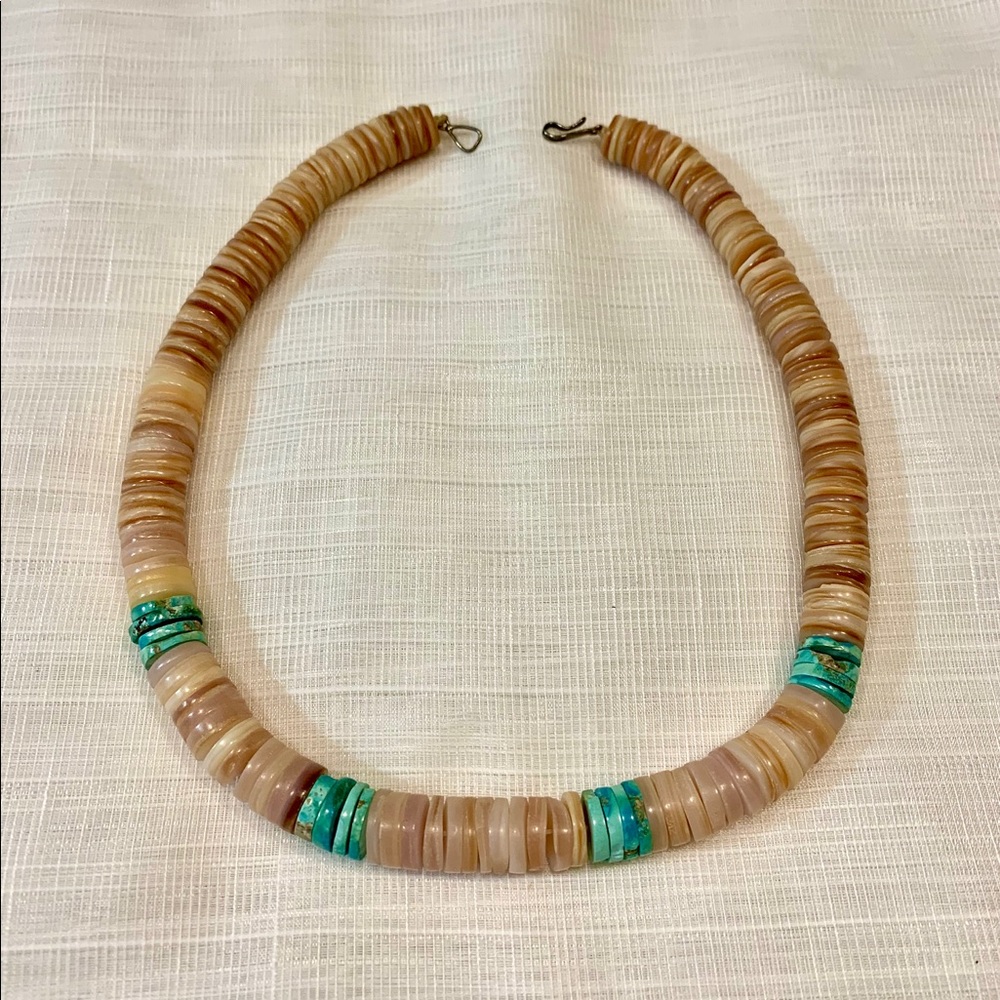 Vintage Santo Domingo Royston Turquoise Necklace